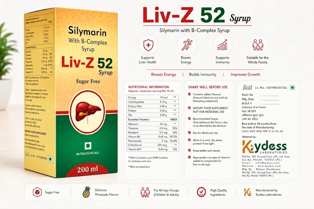 Liv-Z 52 Syrup 200 ML